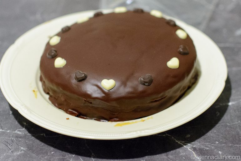 Vienna Sacher Cake Recipe: Directions